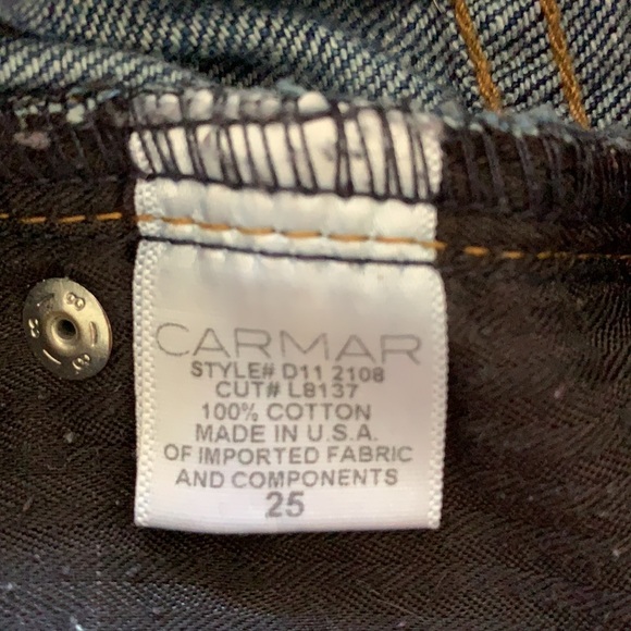 CARMAR distressed boot cut jeans - Picture 8 of 8